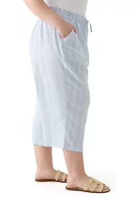 Plus Rainey Linen Pants