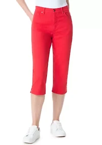 Women's Amanda Capri Pants with Slit