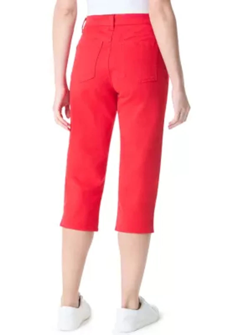 Women's Amanda Capri Pants with Slit