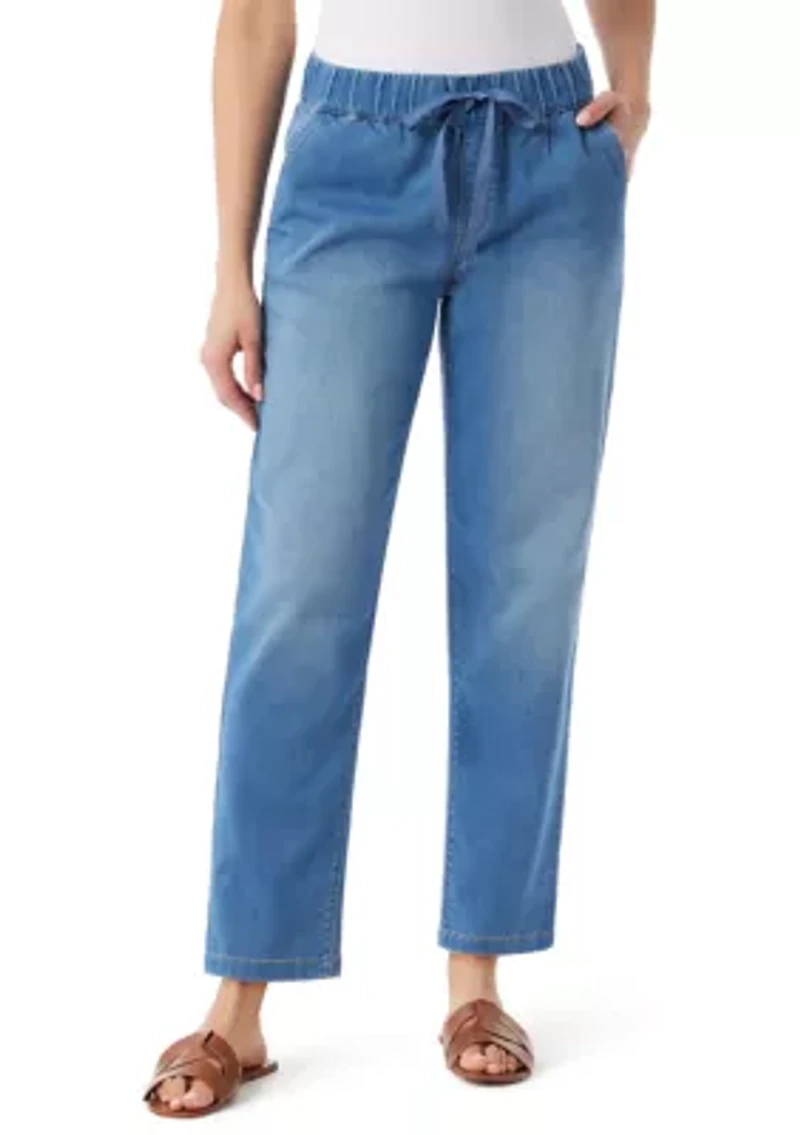 Women's Anya Knit Drawstring Straight Jogger Pants