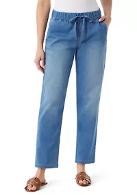 Women's Anya Knit Drawstring Straight Jogger Pants