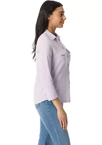 Petite Ashten Button Down Shirt
