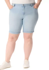 Plus Amanda Bermuda Shorts