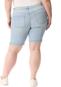 Plus Amanda Bermuda Shorts