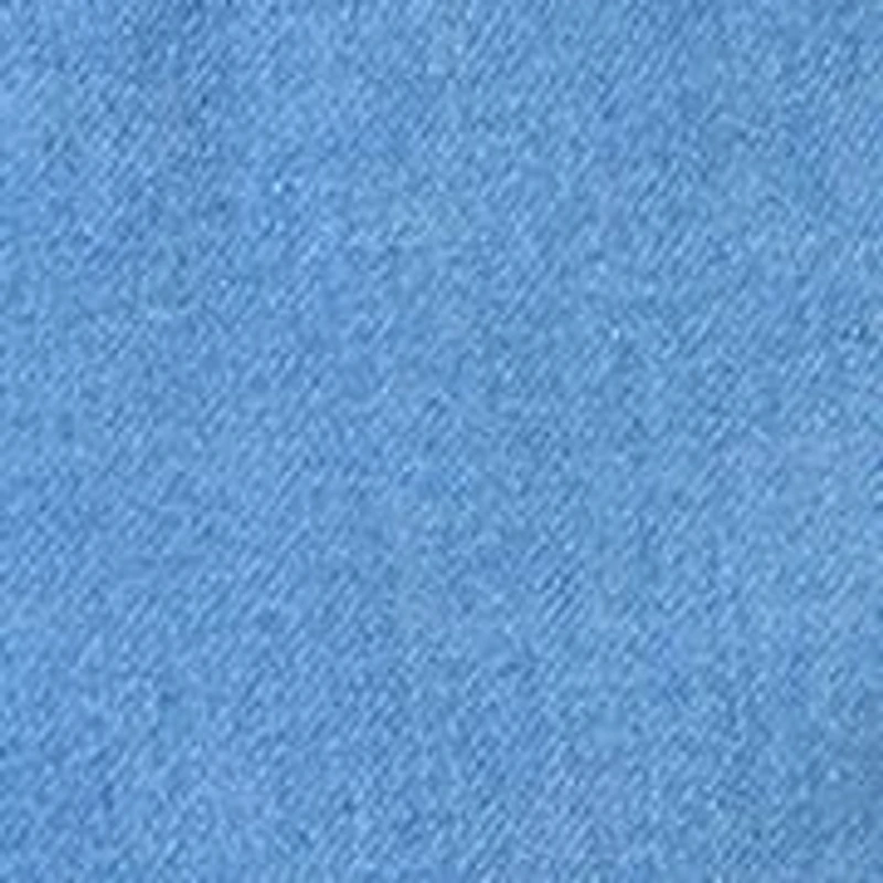 Petite Knit Denim Shorts