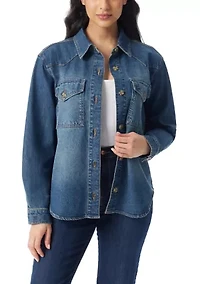 Women's Denim Shacket