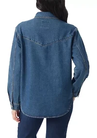 Women's Denim Shacket