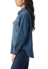 Women's Denim Shacket