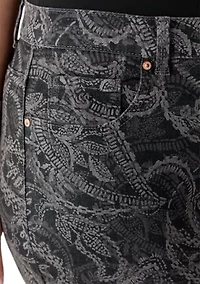 Plus Amanda Classic Print Pants
