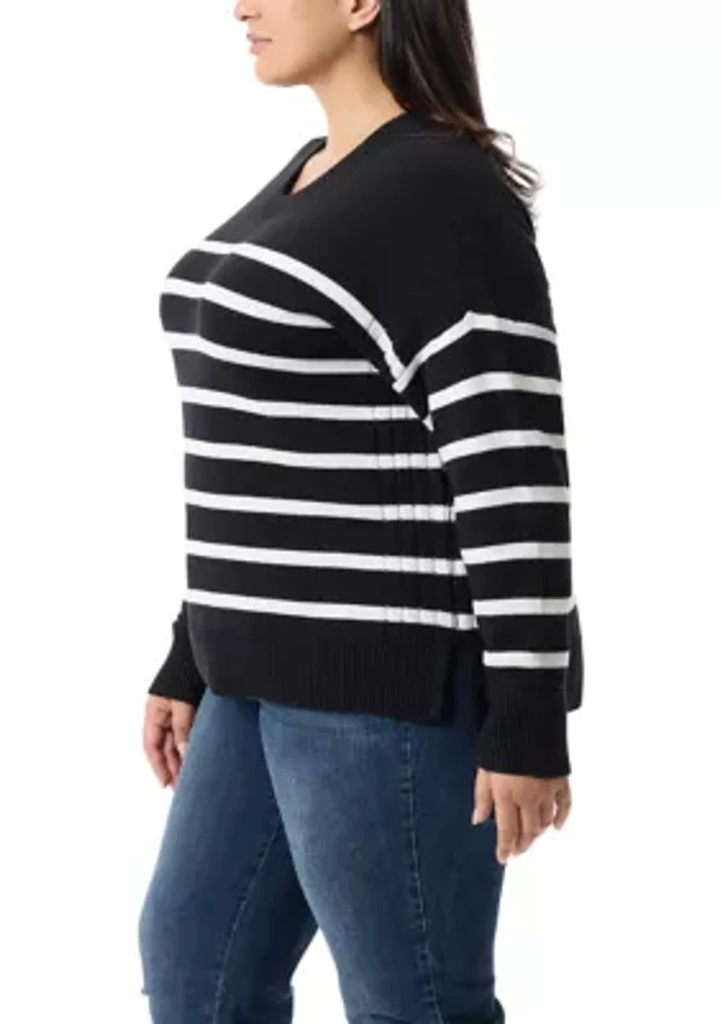 Plus Juliette Crew Sweater