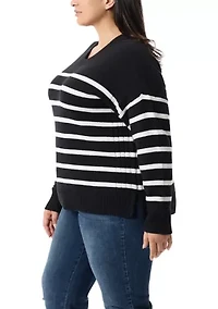 Plus Juliette Crew Sweater