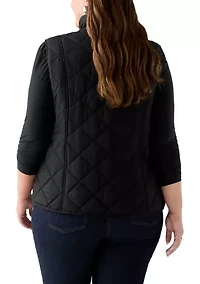 Plus Quilted Vest