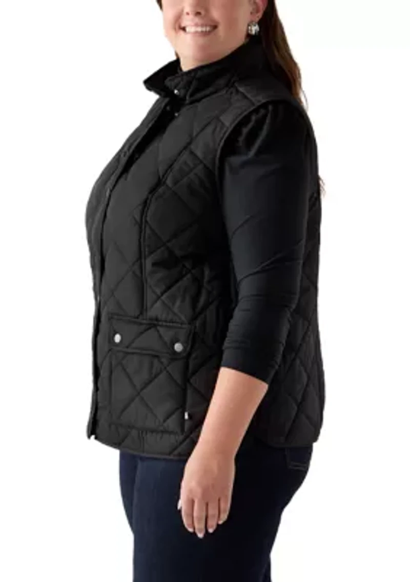 Plus Quilted Vest