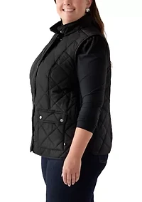 Plus Quilted Vest