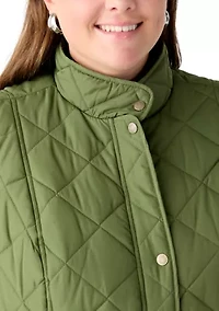 Plus Quilted Vest