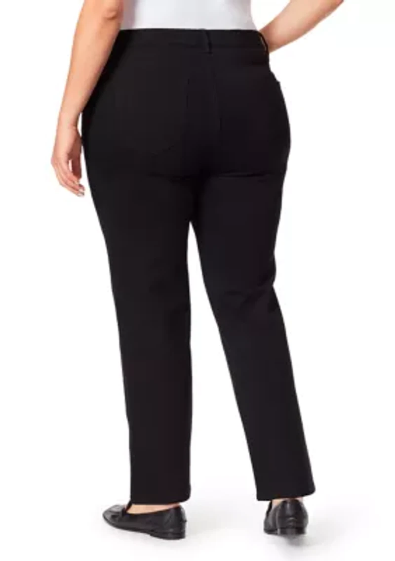 Plus Amanda Ponte Pants