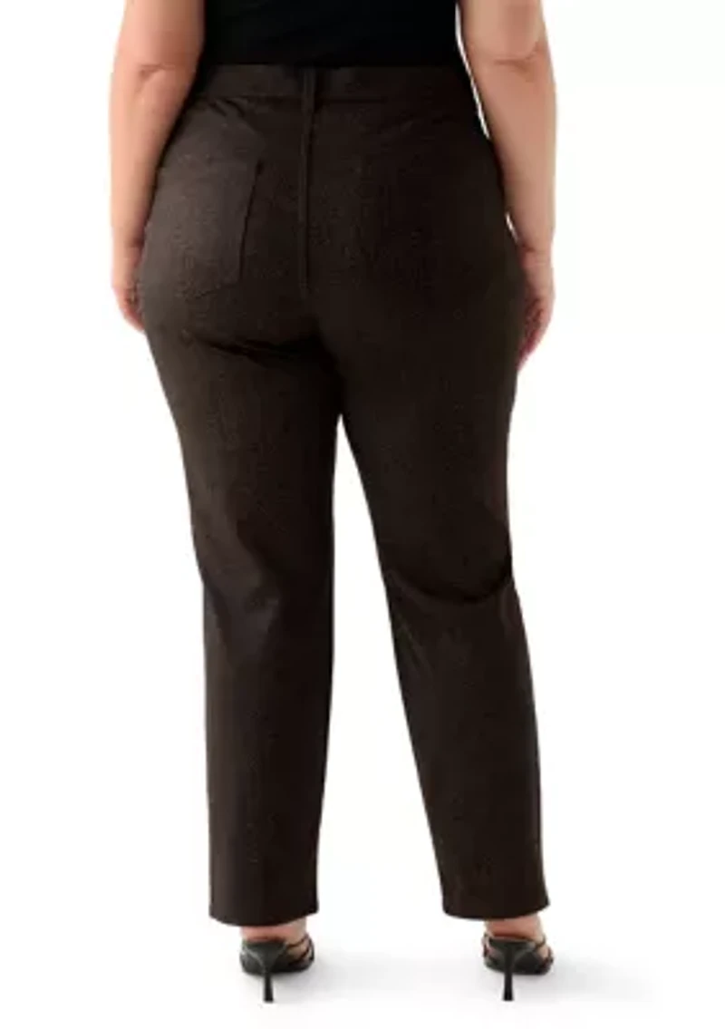 Plus Amanda Ponte Pants