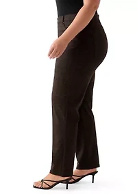 Plus Amanda Ponte Pants