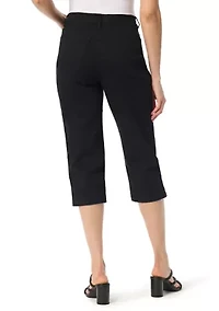 Women's Amanda Capri Pants with Hem Slits