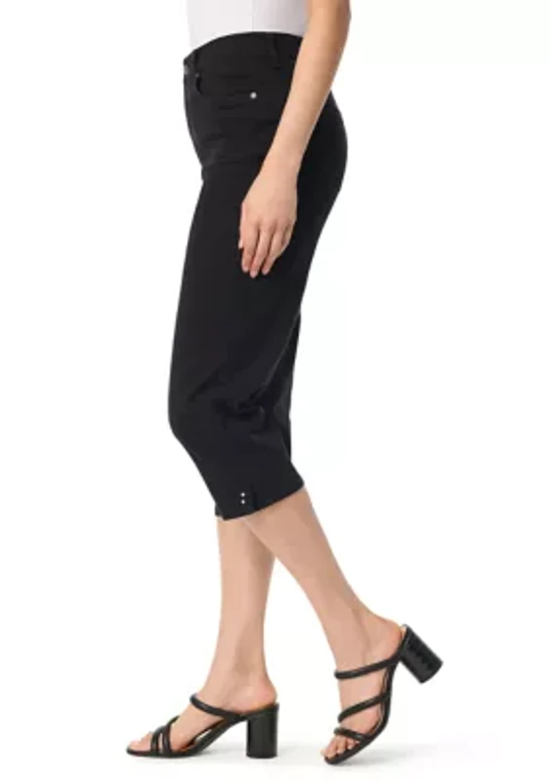 Women's Amanda Capri Pants with Hem Slits