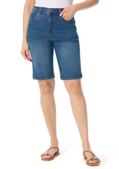 Women's Amanda Bermuda Shorts with Slits