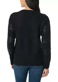 Petite Juliette Crewneck Sweater