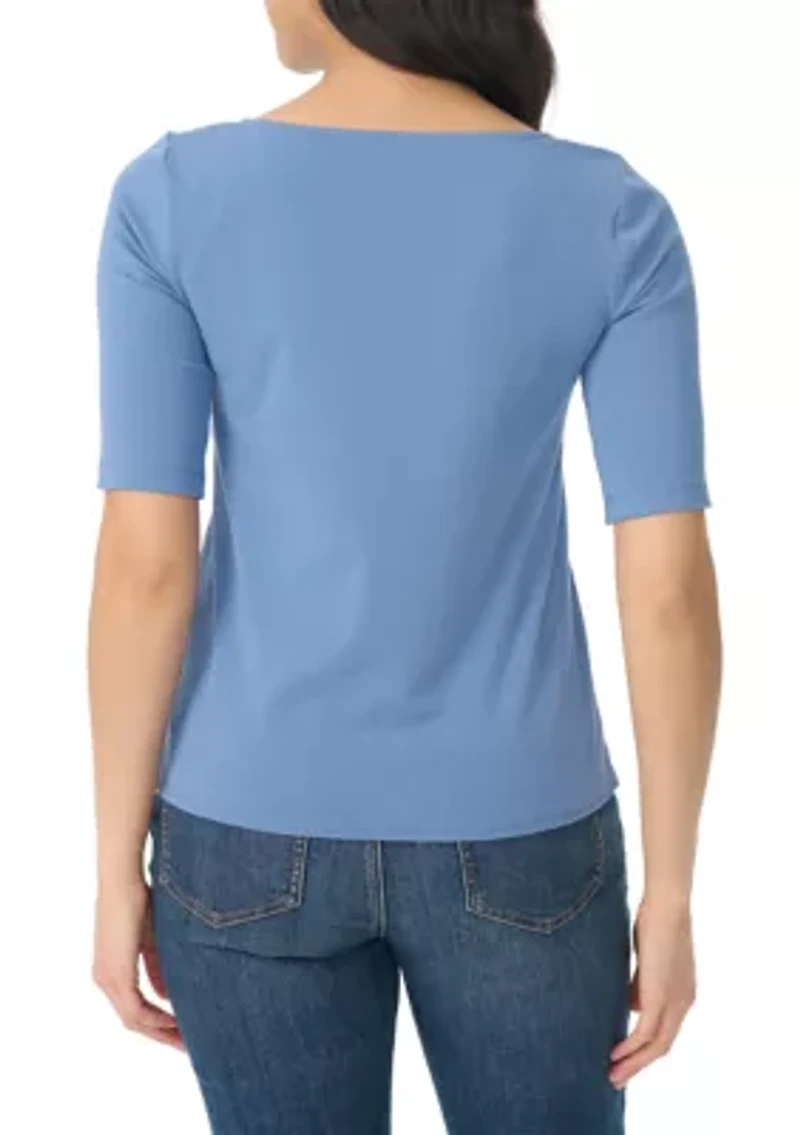 Petite Emory Knit Top