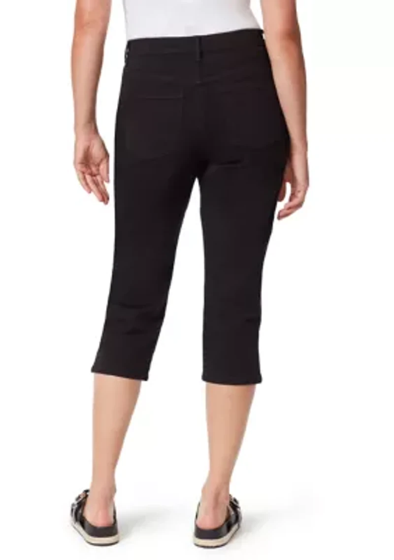 Petite Amanda Capri Pants with Slit