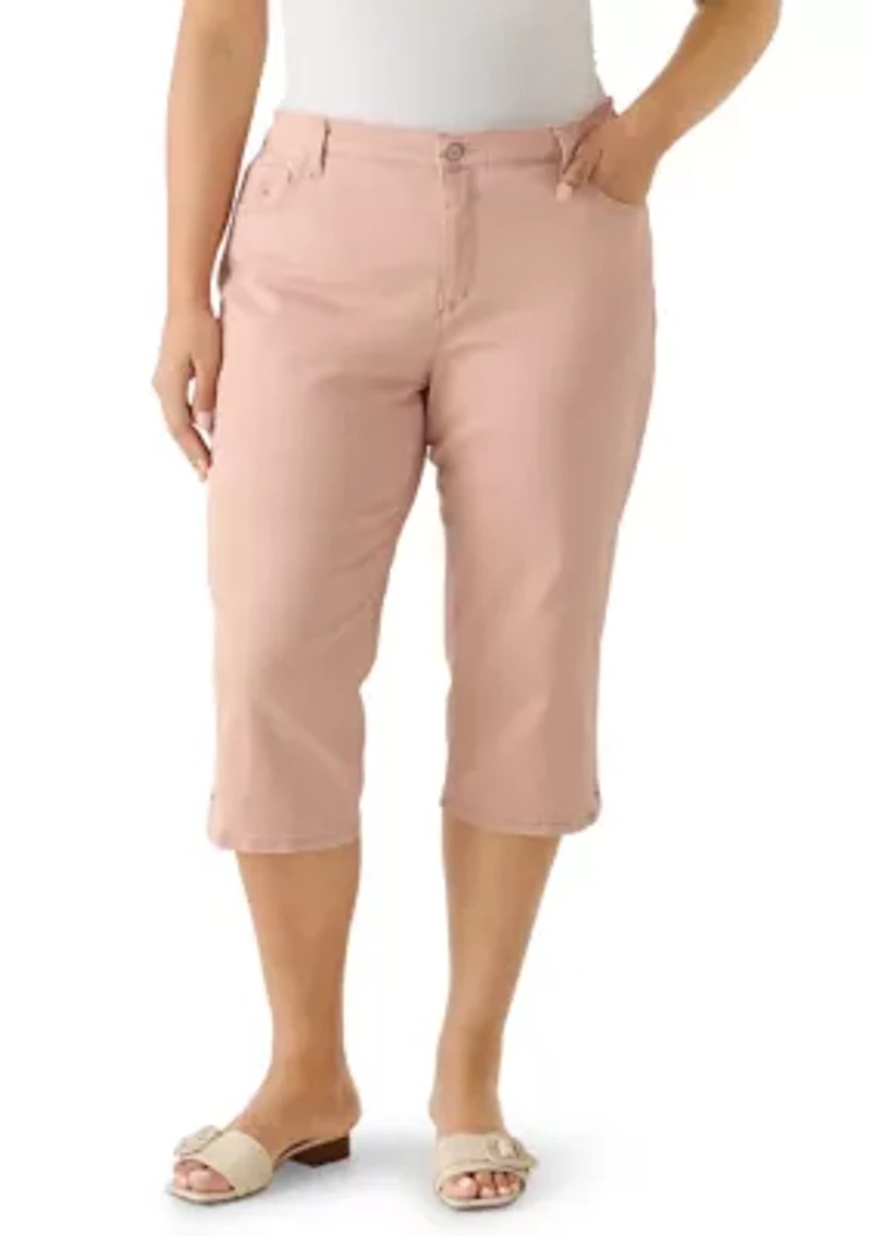 Plus Amanda Capri Pants