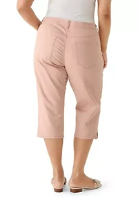Plus Amanda Capri Pants
