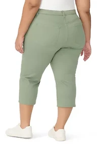 Plus Amanda Capri Pants