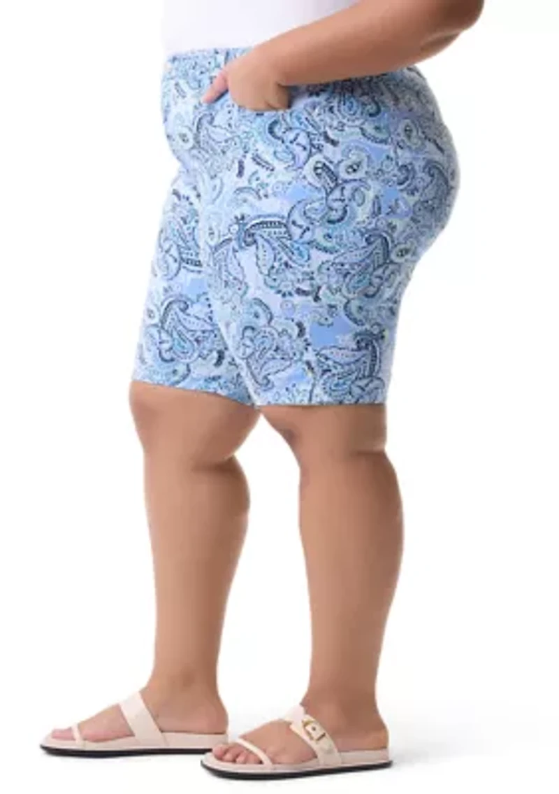 Plus Amanda Bermuda Shorts