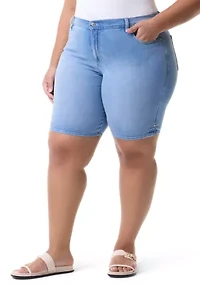 Plus Amanda Bermuda Shorts