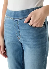 Petite Amanda Pull On Capri Pants