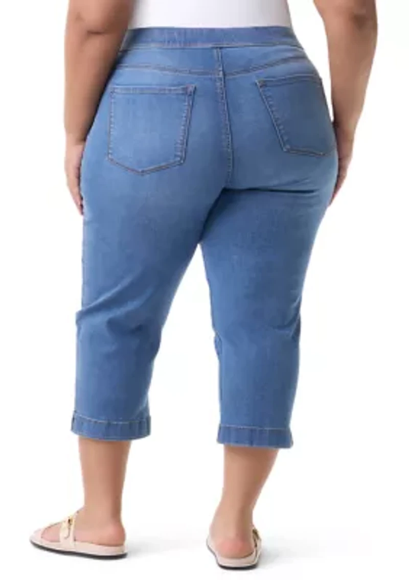 Plus Amanda Capri Pants