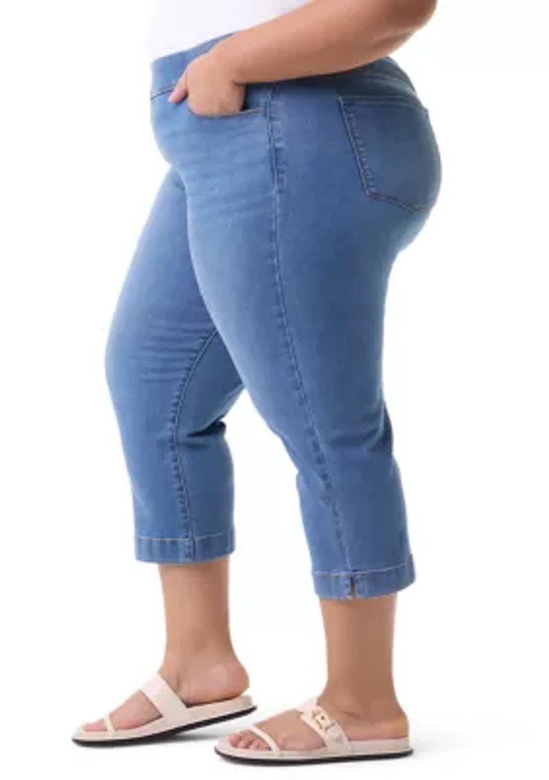 Plus Amanda Capri Pants