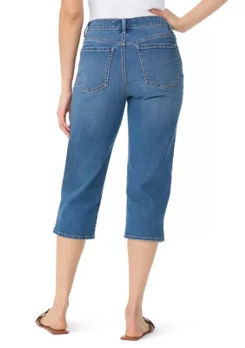 Women's Amanda Capri Pants with Slits