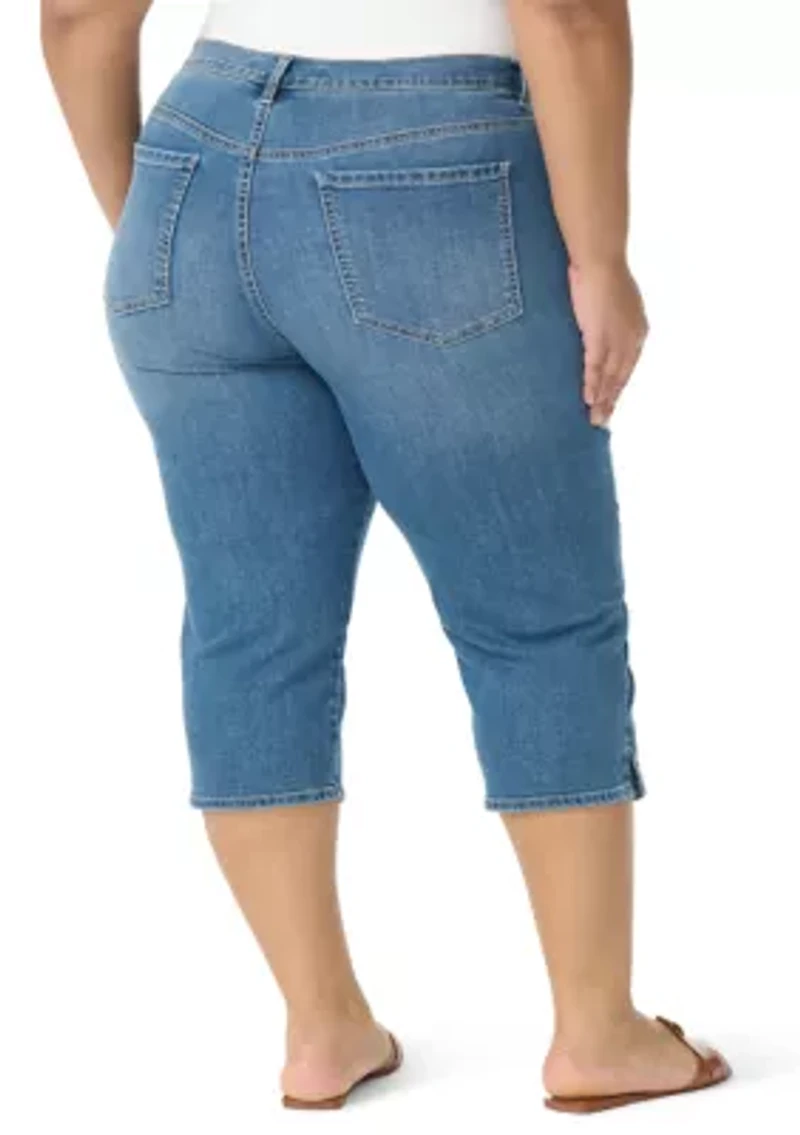 Plus Amanda Capri Pants