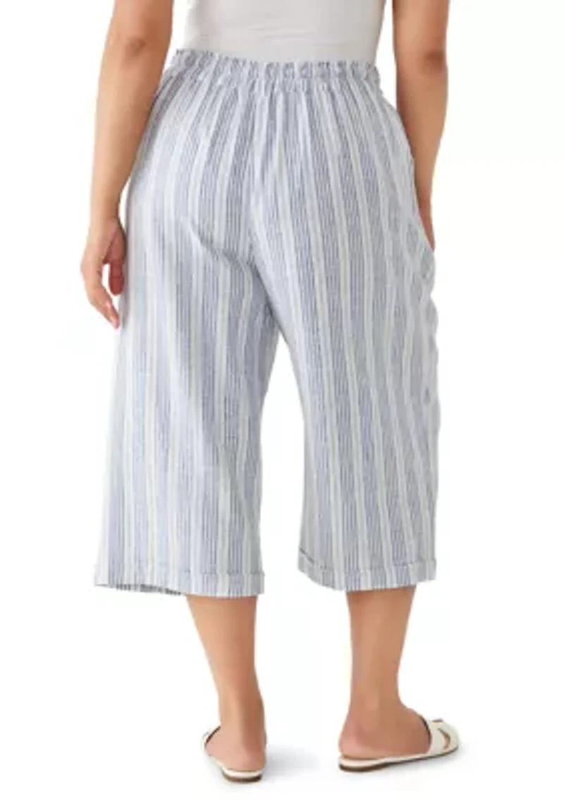 Plus Rainey Linen Pants