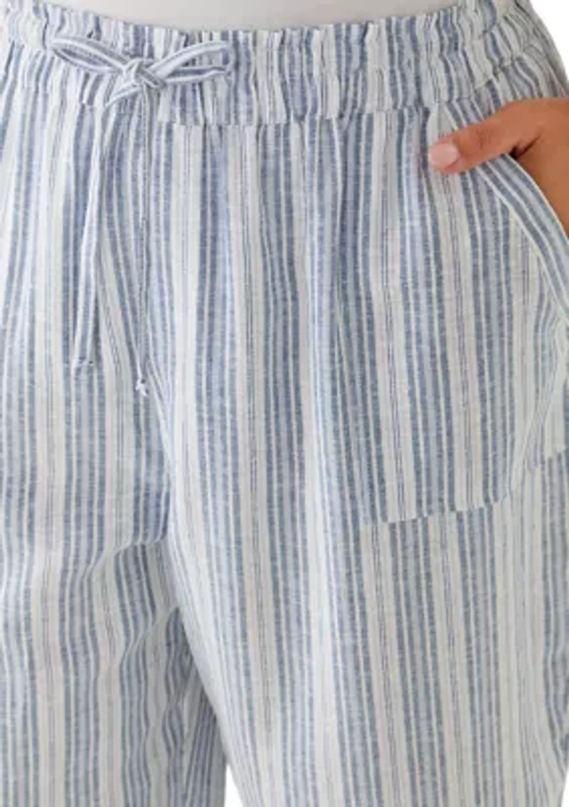 Plus Rainey Linen Pants