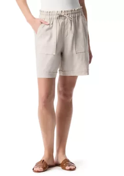 Petite Jax Linen Shorts