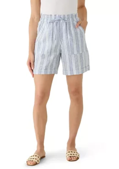 Petite Linen Shorts