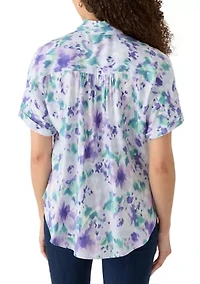 Petite Diasy Woven Top