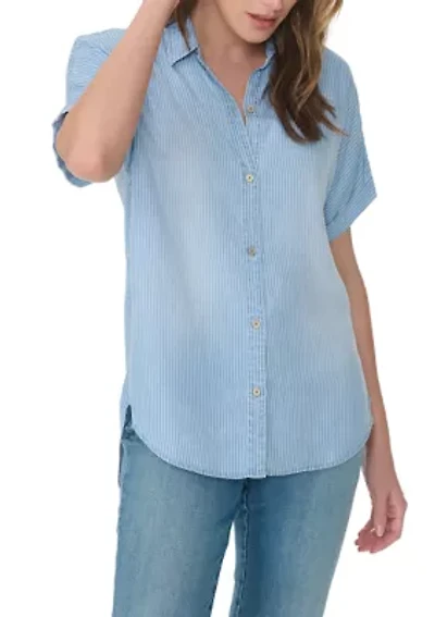 Petite Daisy Woven Top