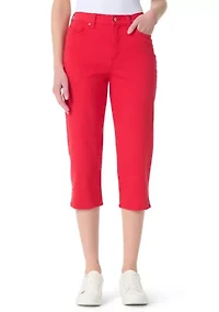 Women's Amanda Capri Pants with Slit