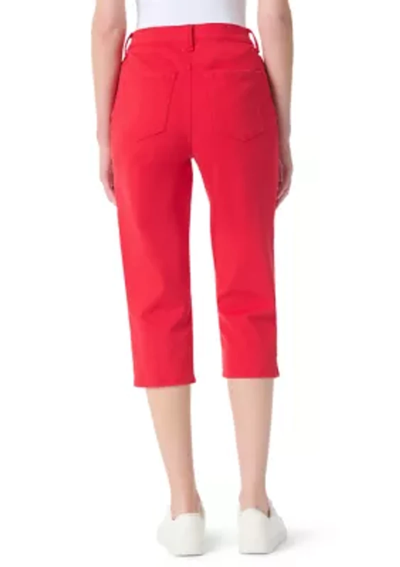 Women's Amanda Capri Pants with Slit