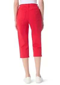 Women's Amanda Capri Pants with Slit