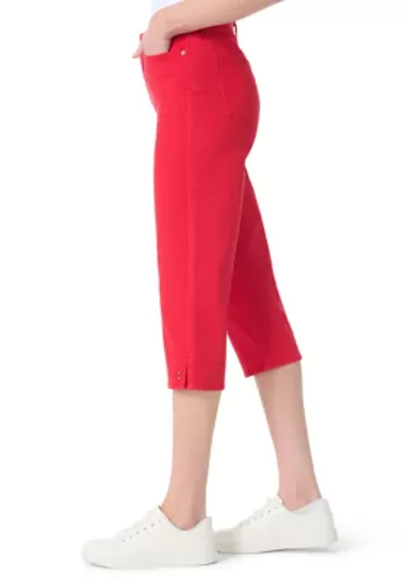 Women's Amanda Capri Pants with Slit