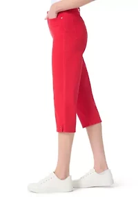 Women's Amanda Capri Pants with Slit