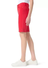Women's Amanda Bermuda Shorts with Slits